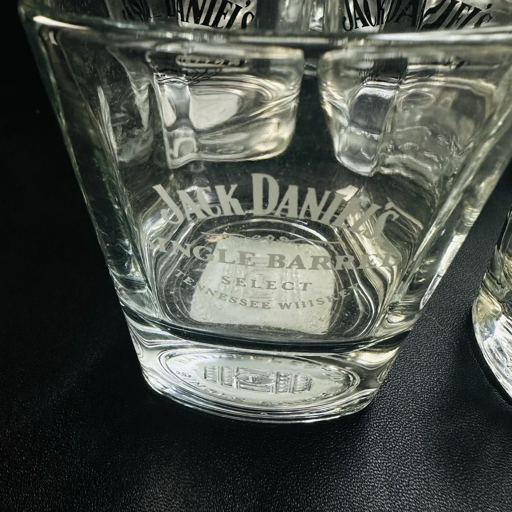 12 Jack Daniels Glasses No 7 Old Fashioned Highball Shot Glass Collectable Low - Picture 3 of 16